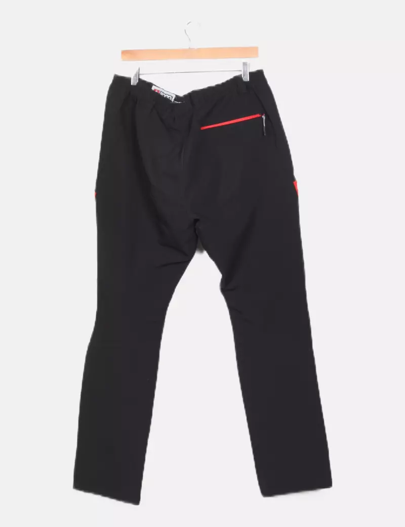 +8000 Pantalón técnico negro casual