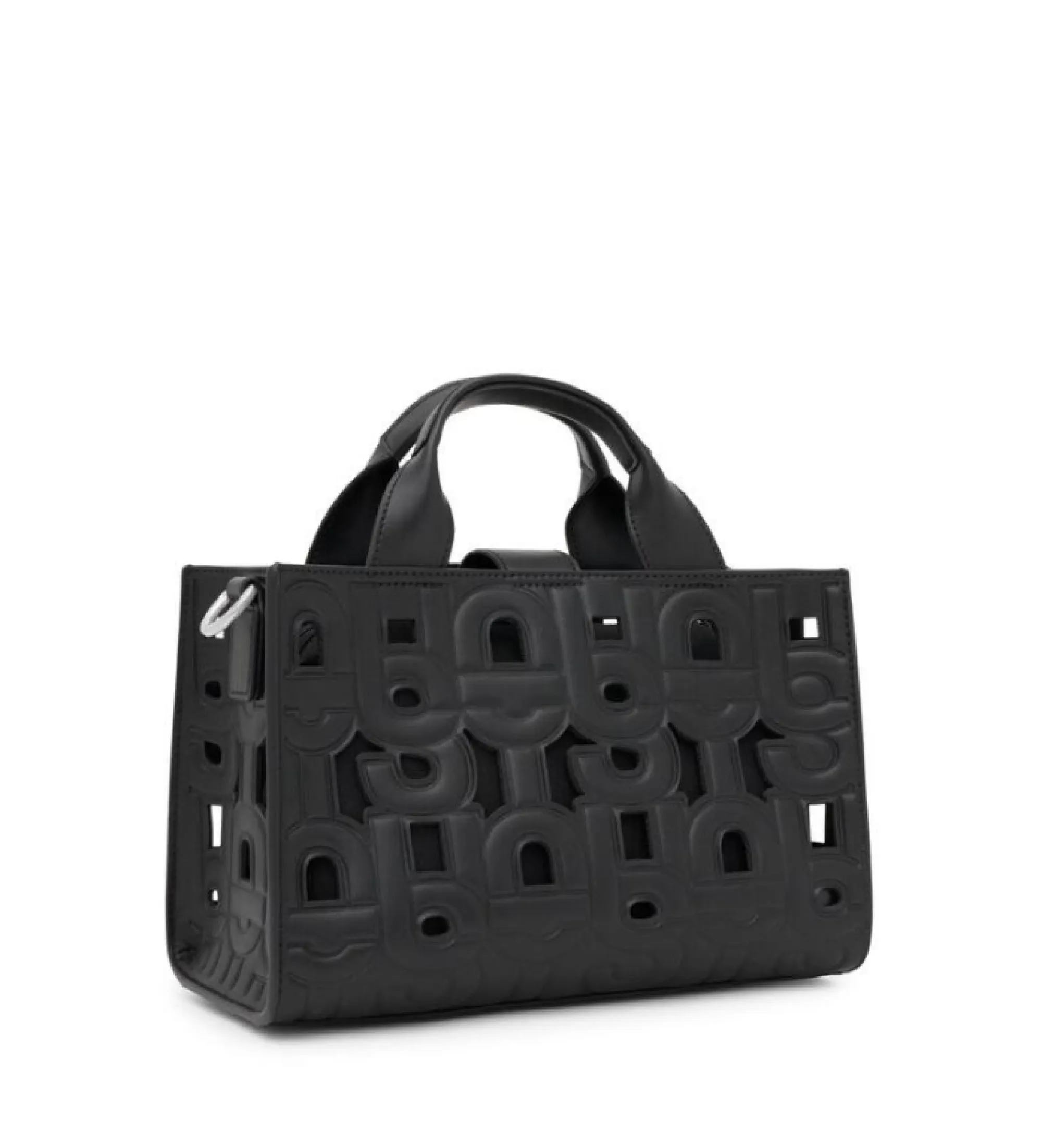 Bolso Shopper Mediano Amaya Manifesto negro