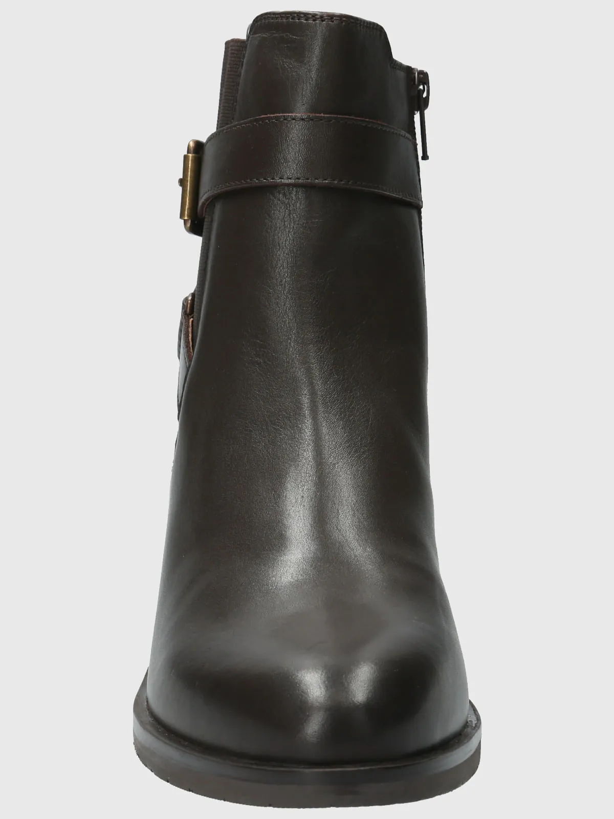 Botin Cuero Mujer Quinn Café