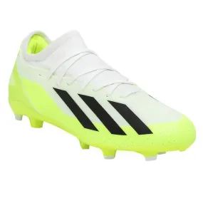 Botines De Futbol Adidas X Crazyfast. 3 FG Unisex Blanco