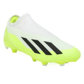 Botines De Futbol Adidas X Crazyfast. 3 LL FG Blanco