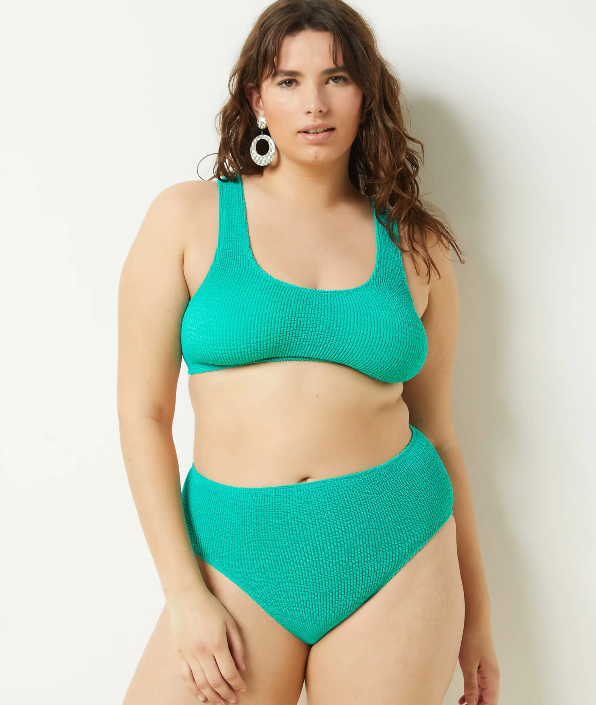 Braguita bikini tejido extensible ONESIZE TURQUOISE - ETAM