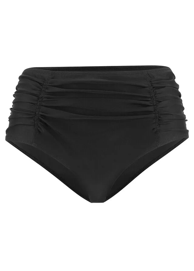 Braguita de bikini con ligero efecto moldeador Negro