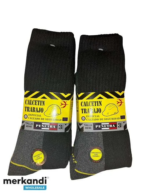 calcetines trabajo - work socks penetra talla 40-46  (12 pares)