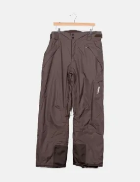 Decathlon Pantalón esquí básico marrón