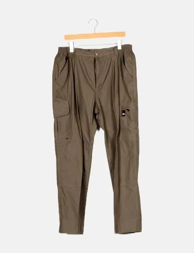 Decathlon Pantalón verde técnico