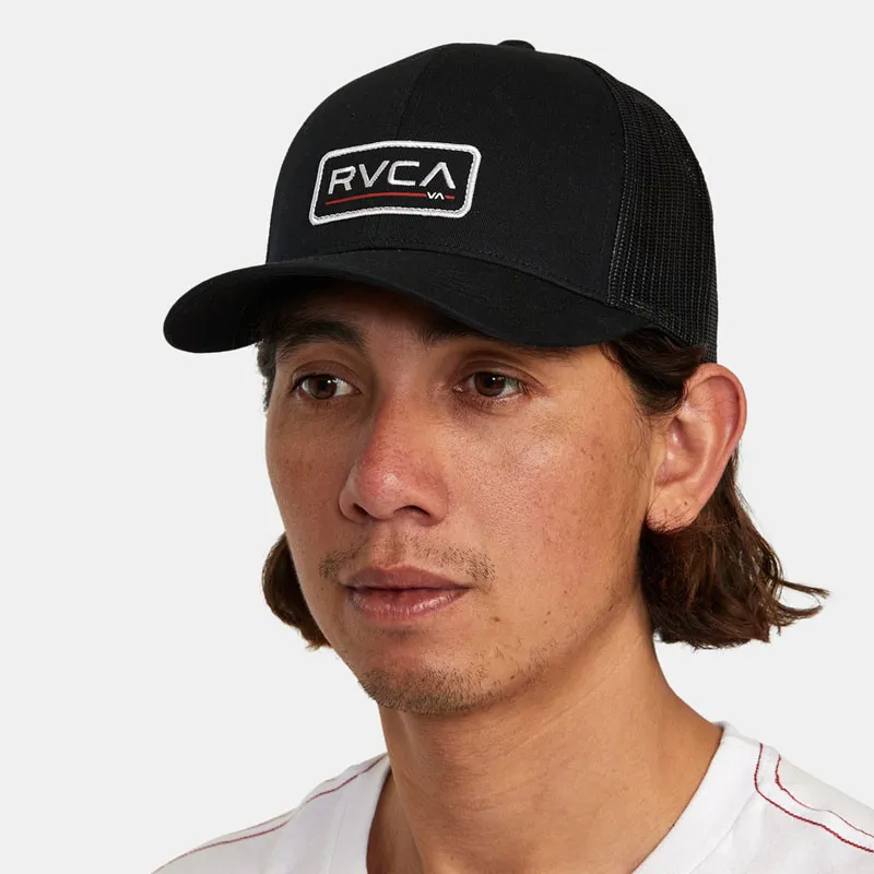 Gorra RVCA: Ticket Trucker (Black Black)