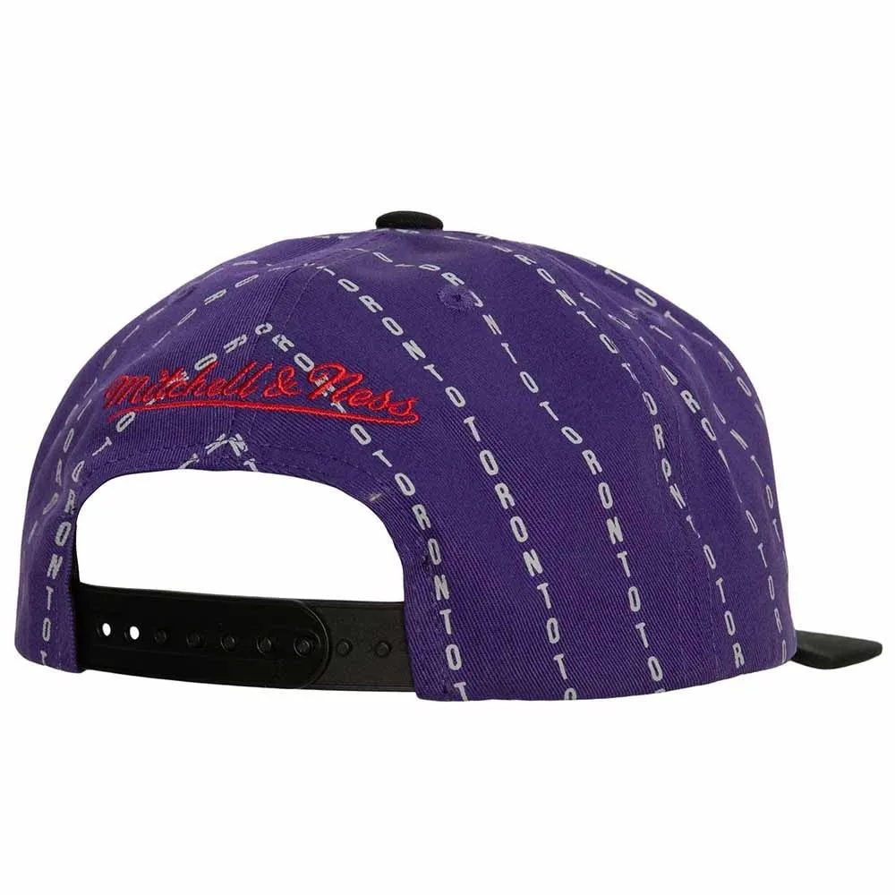 Gorra Toronto Raptors NBA City Pinstripe Deadstock HWC