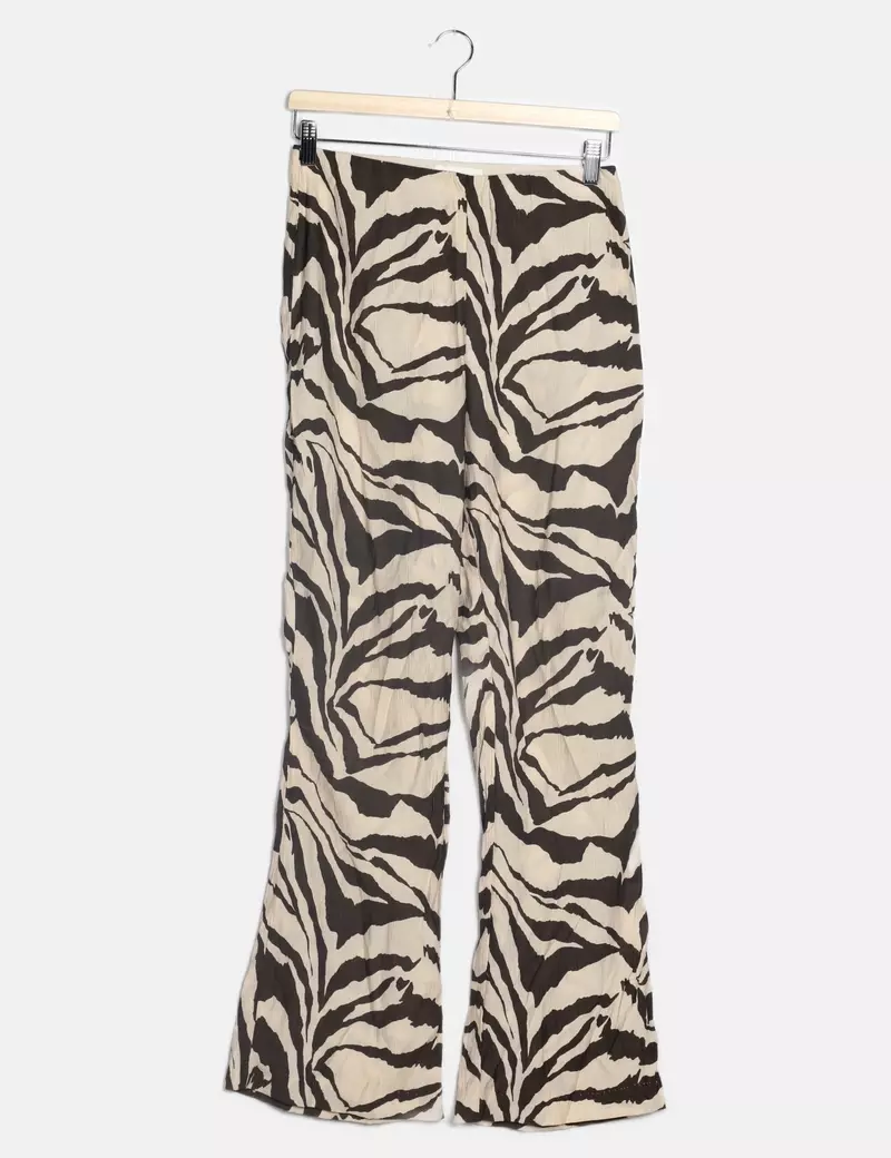 H&M Pantalones de tela Fluido