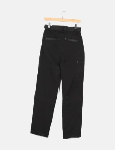 Issa Pantalon técnico negro