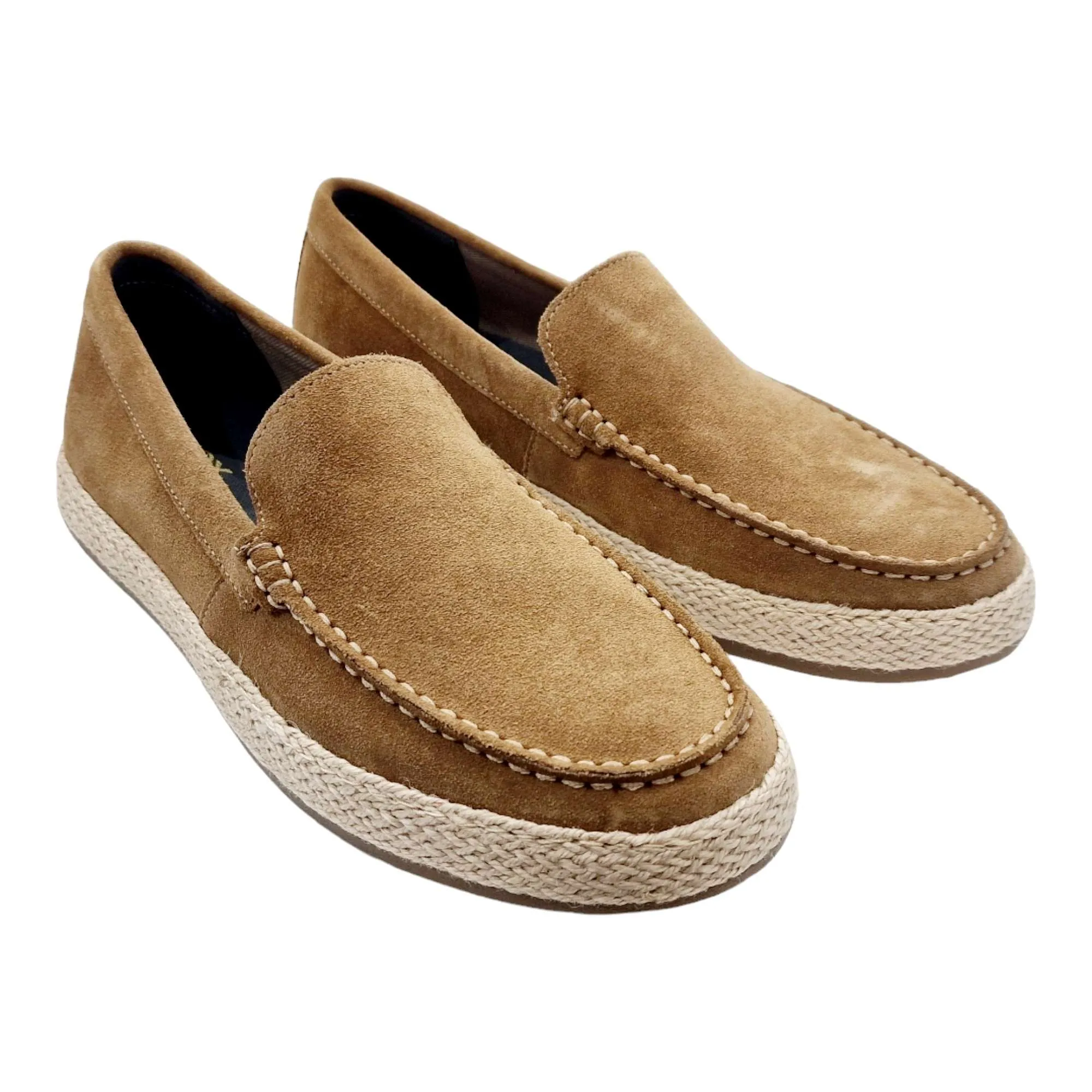 MOCASÍN HOMBRE GEOX SUELA YUTE CAMEL CAMEL