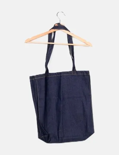 NoName Bolso shopper denim azul