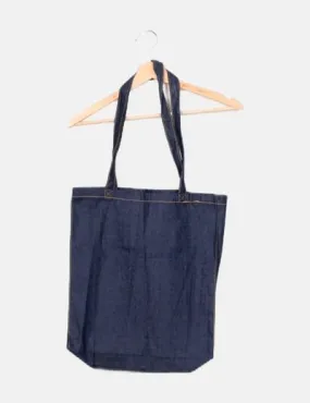 NoName Bolso shopper denim azul