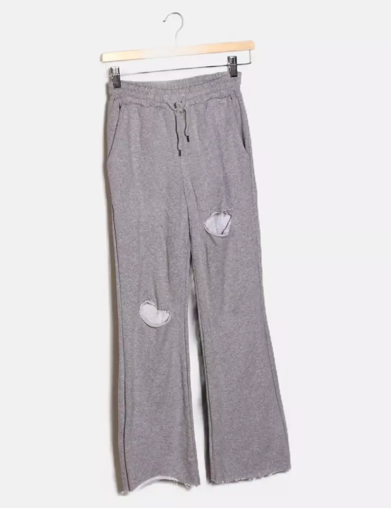 NoName Pantalón gris felpa