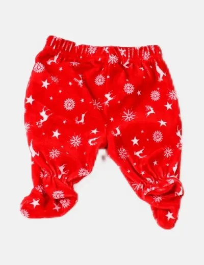 Orchestra Pantalón rojo terciopelo pijama