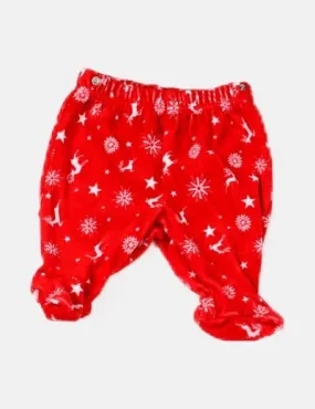 Orchestra Pantalón rojo terciopelo pijama