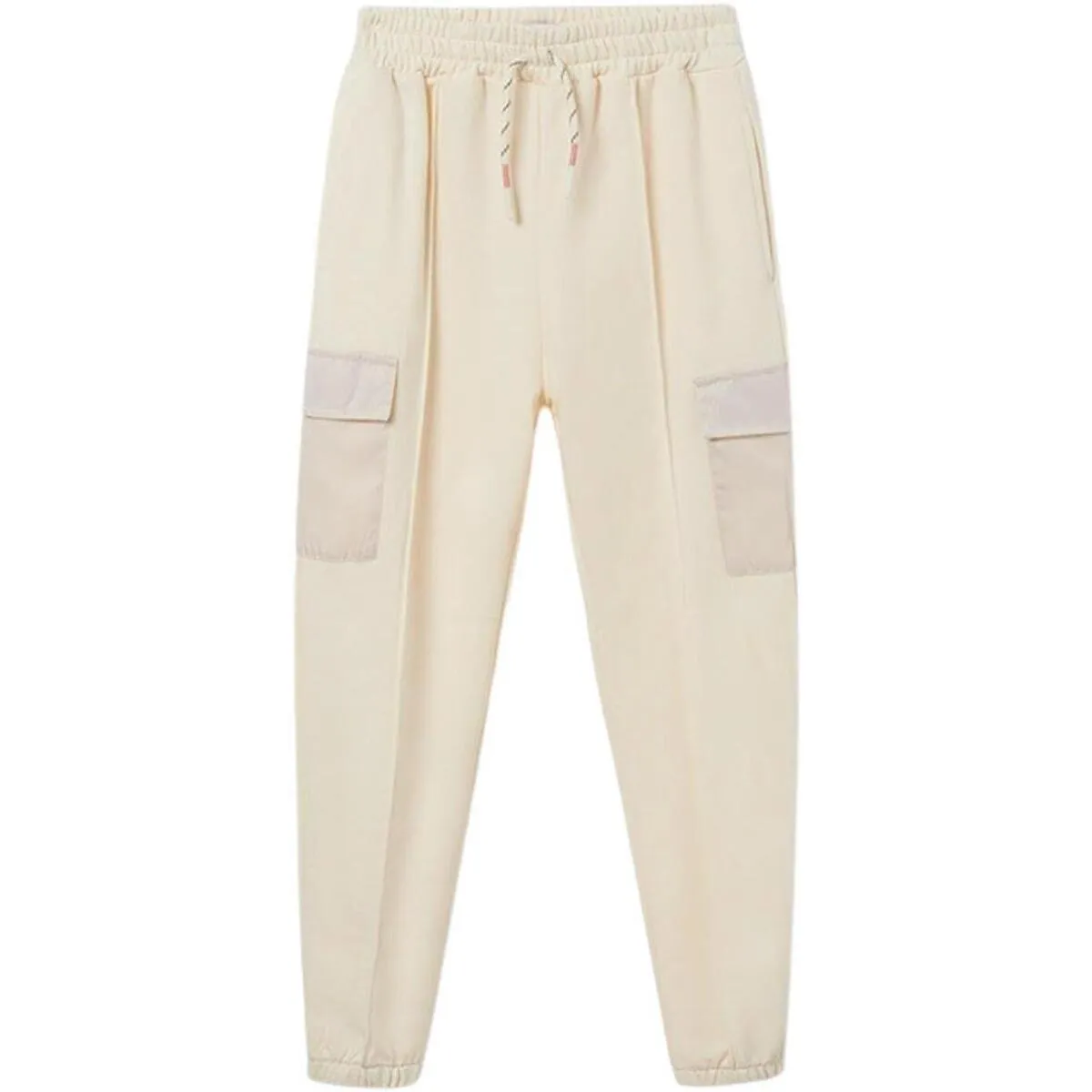 Pantalon cropped felpa