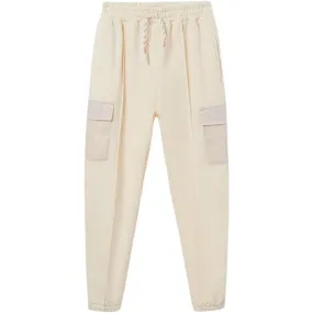 Pantalon cropped felpa