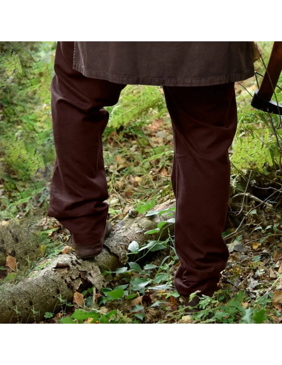 Pantalones vikingos y medievales para guerreros - Marrones