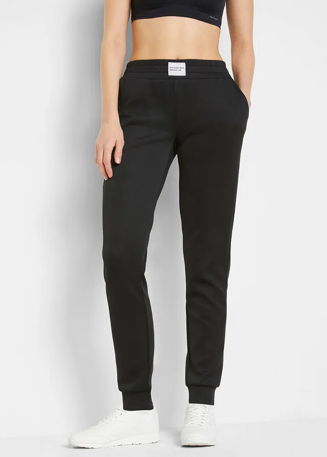 Pantalón de chándal de secado rápido Negro