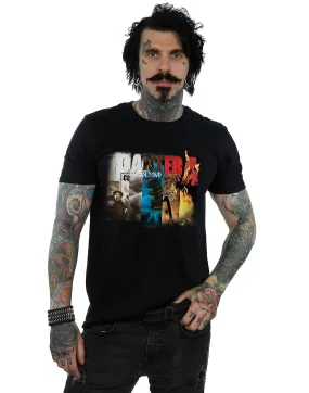 Pantera camiseta de collage álbum de hombres