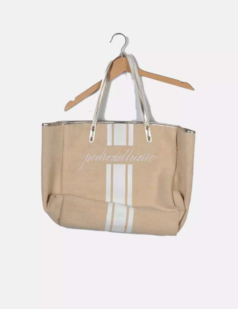 Pedro del Hierro Bolso shopper beige