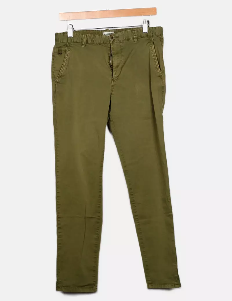 Pull&Bear Pantalones chinos Rectos