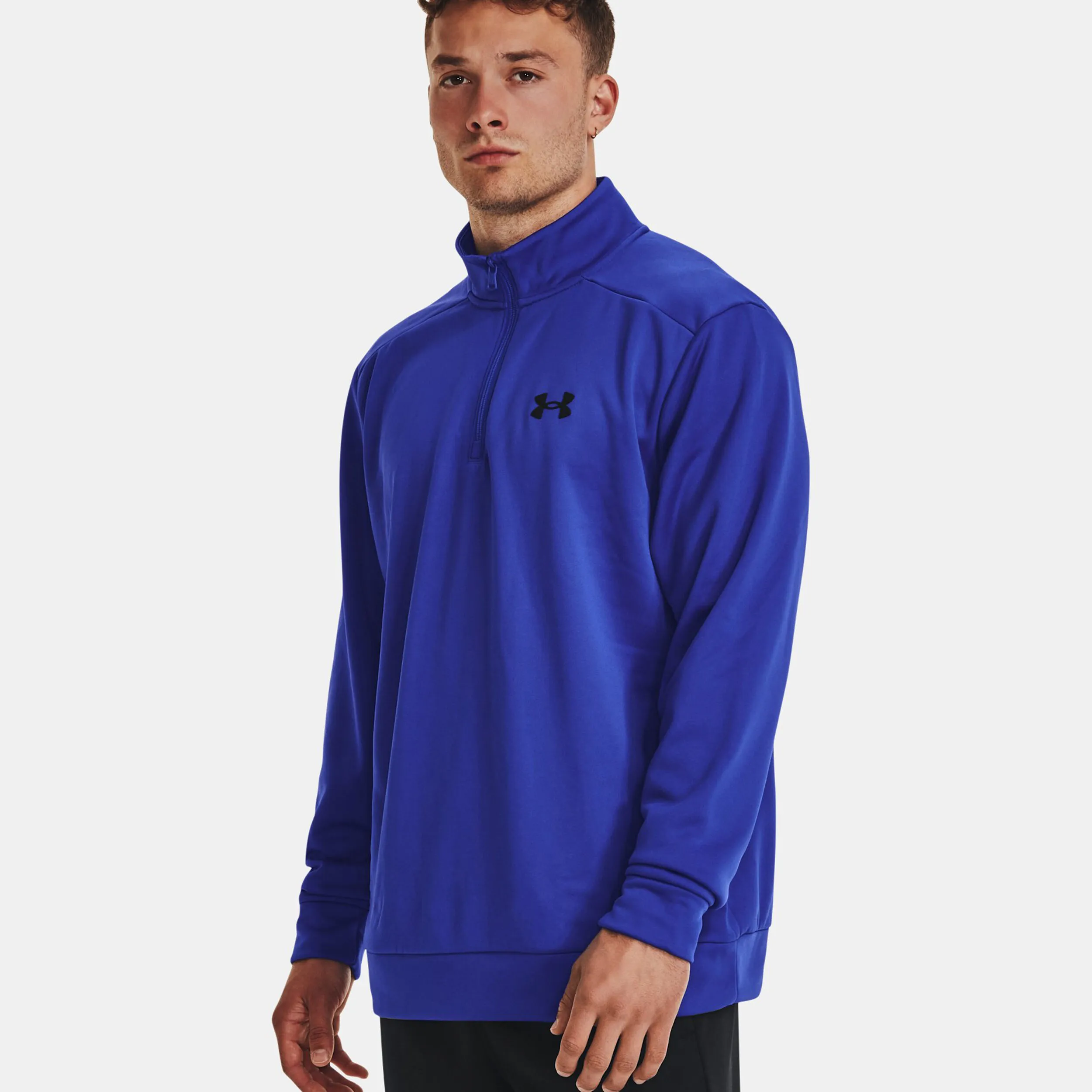 Quarter Half-Zip Camiseta De Manga Larga Hombres