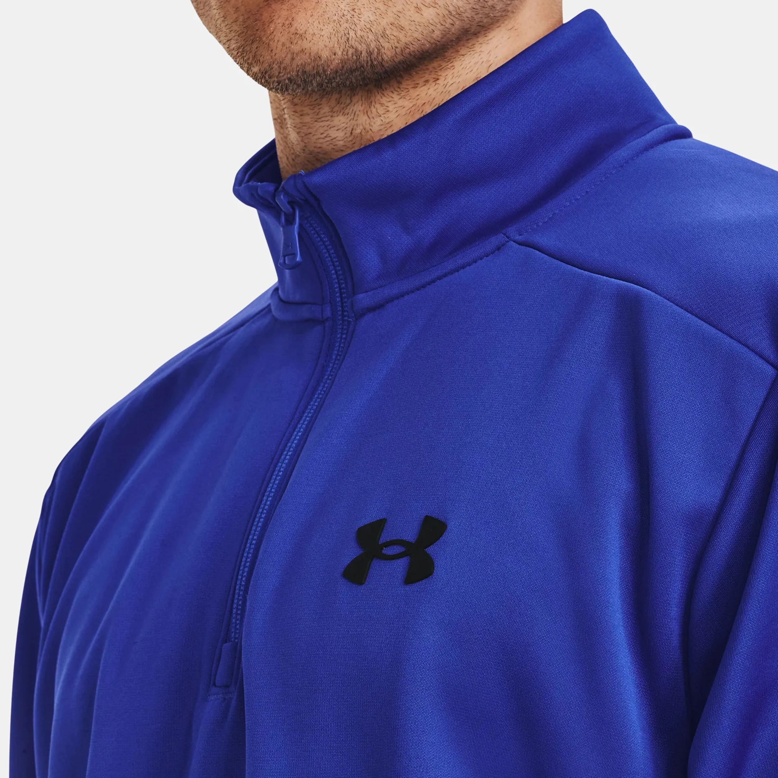 Quarter Half-Zip Camiseta De Manga Larga Hombres