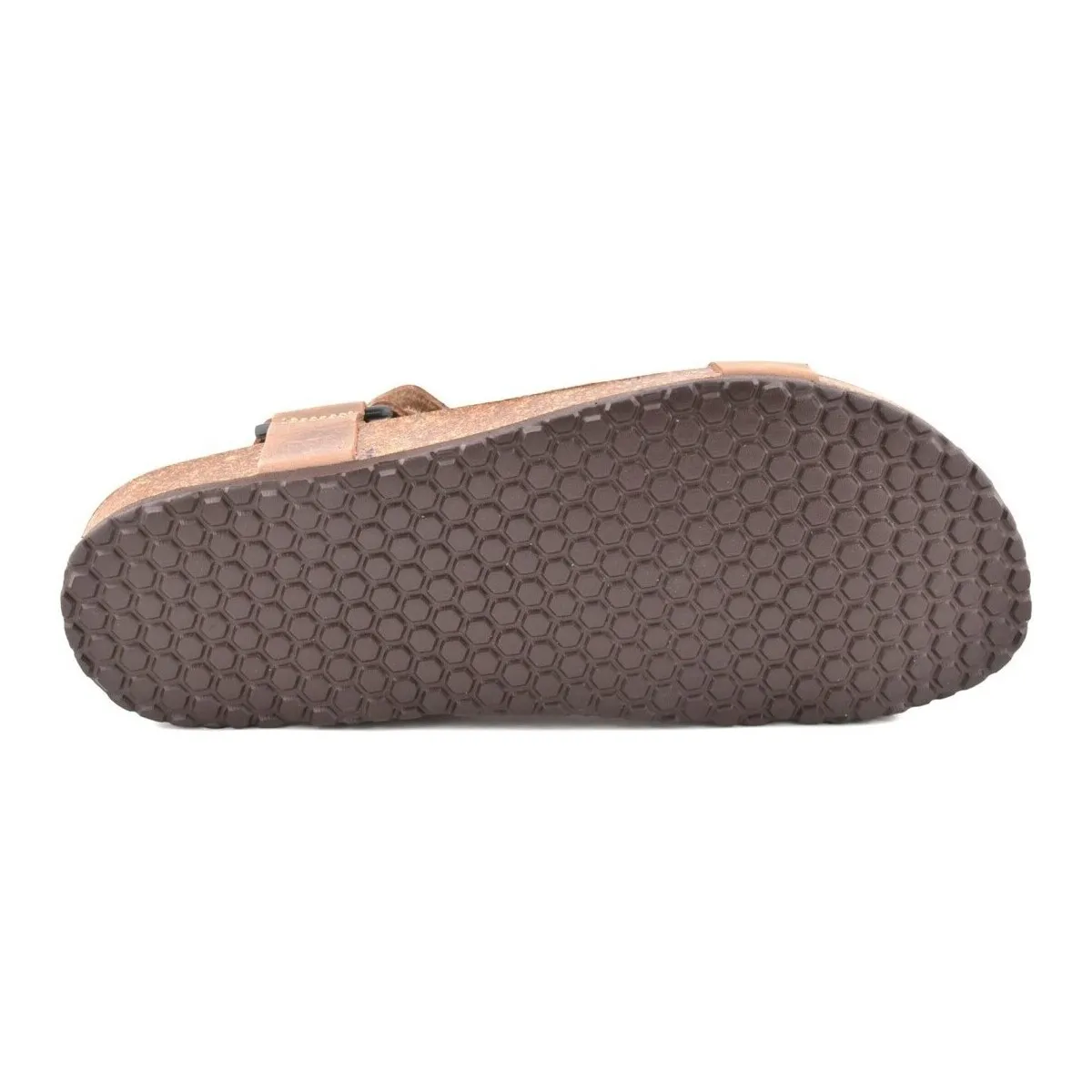 Sandalias Bio de hombre de piel beige by