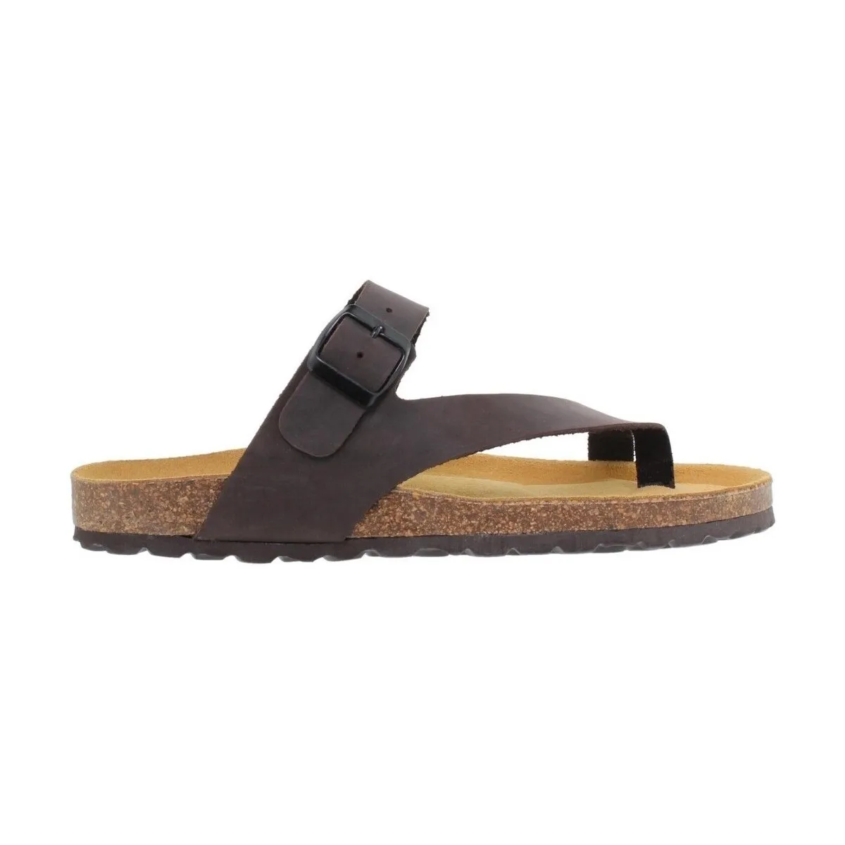 Sandalias Bio de piel marrones by