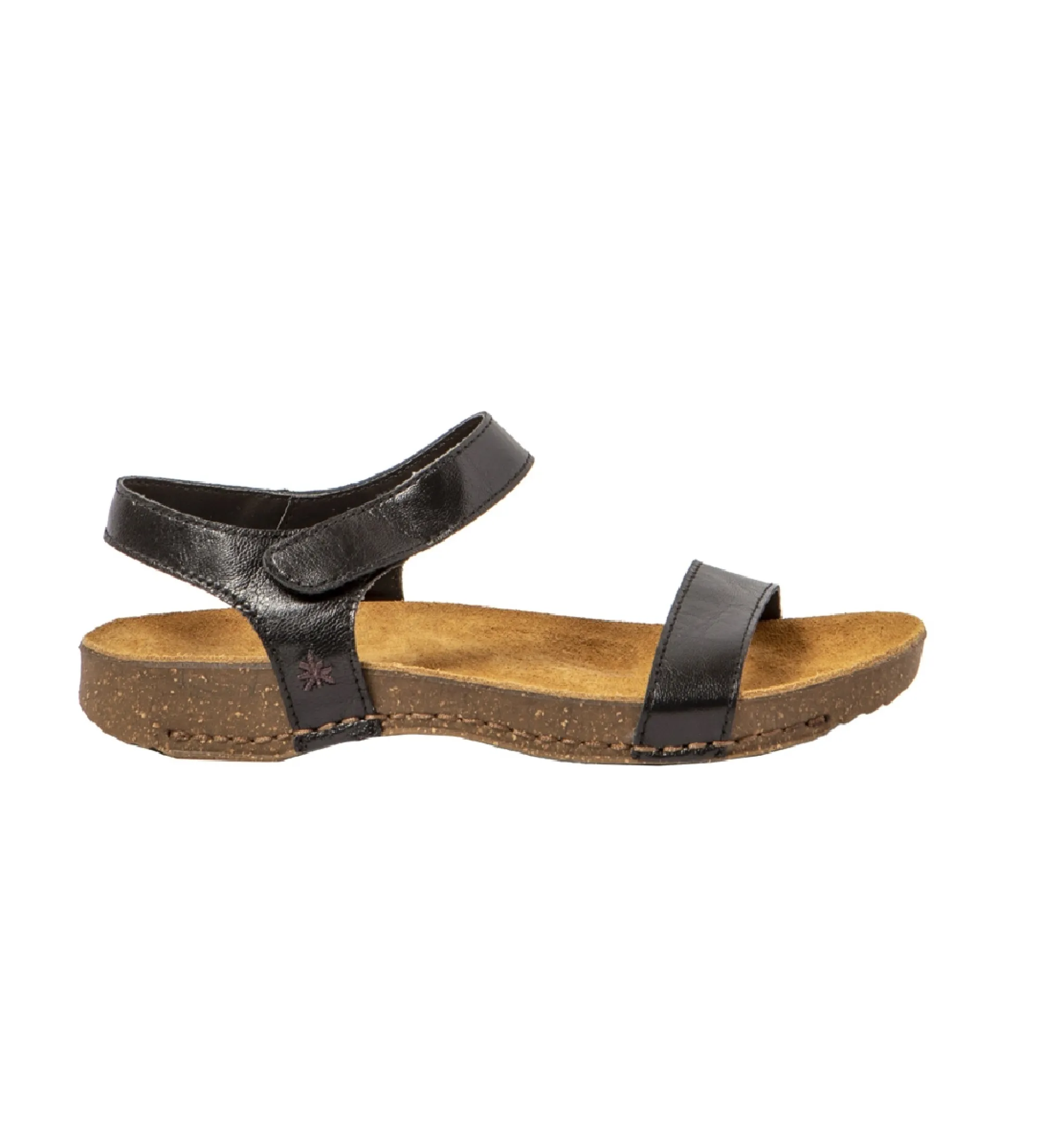 Sandalias de Piel 1119F I Breathe negro