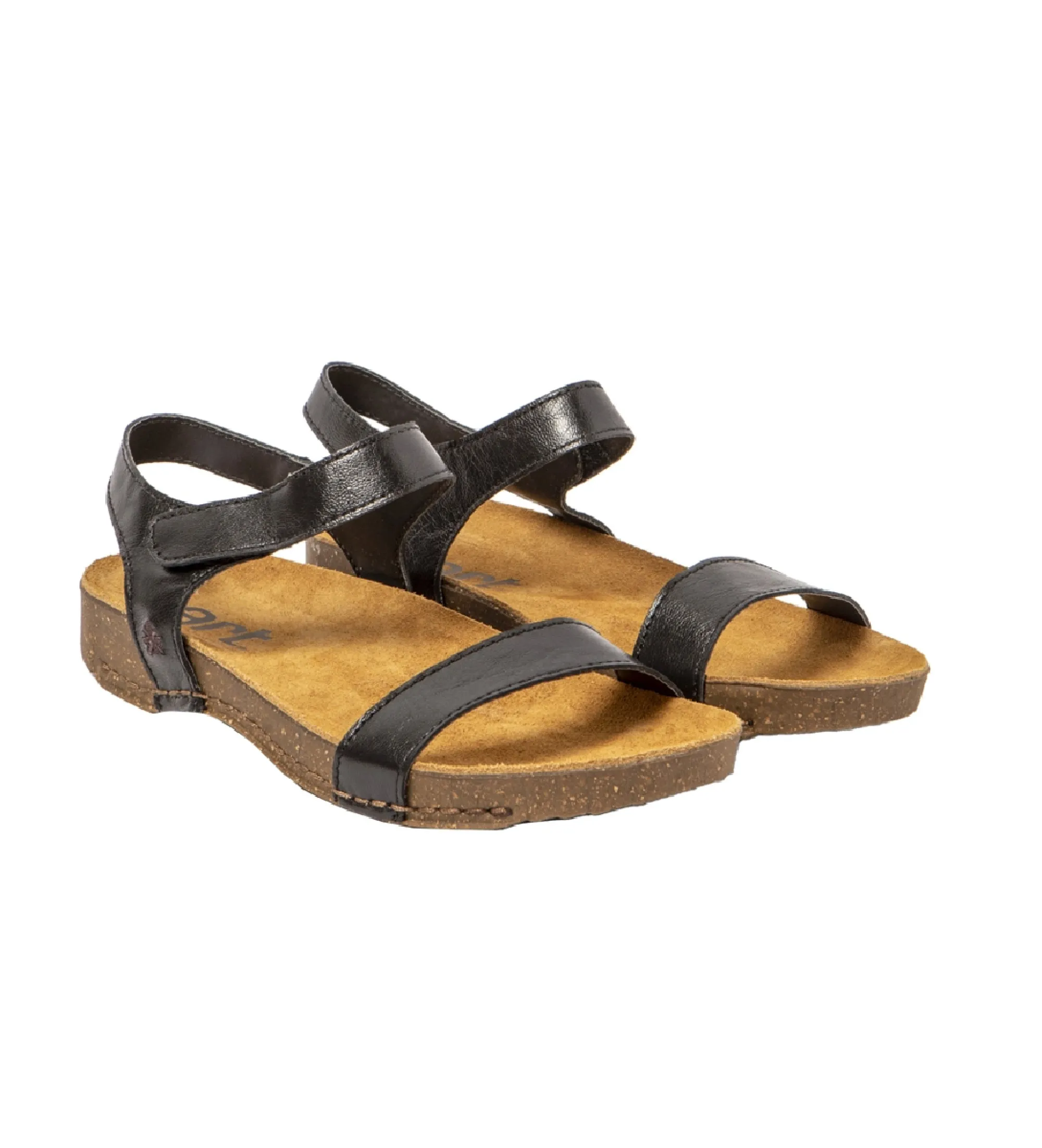 Sandalias de Piel 1119F I Breathe negro