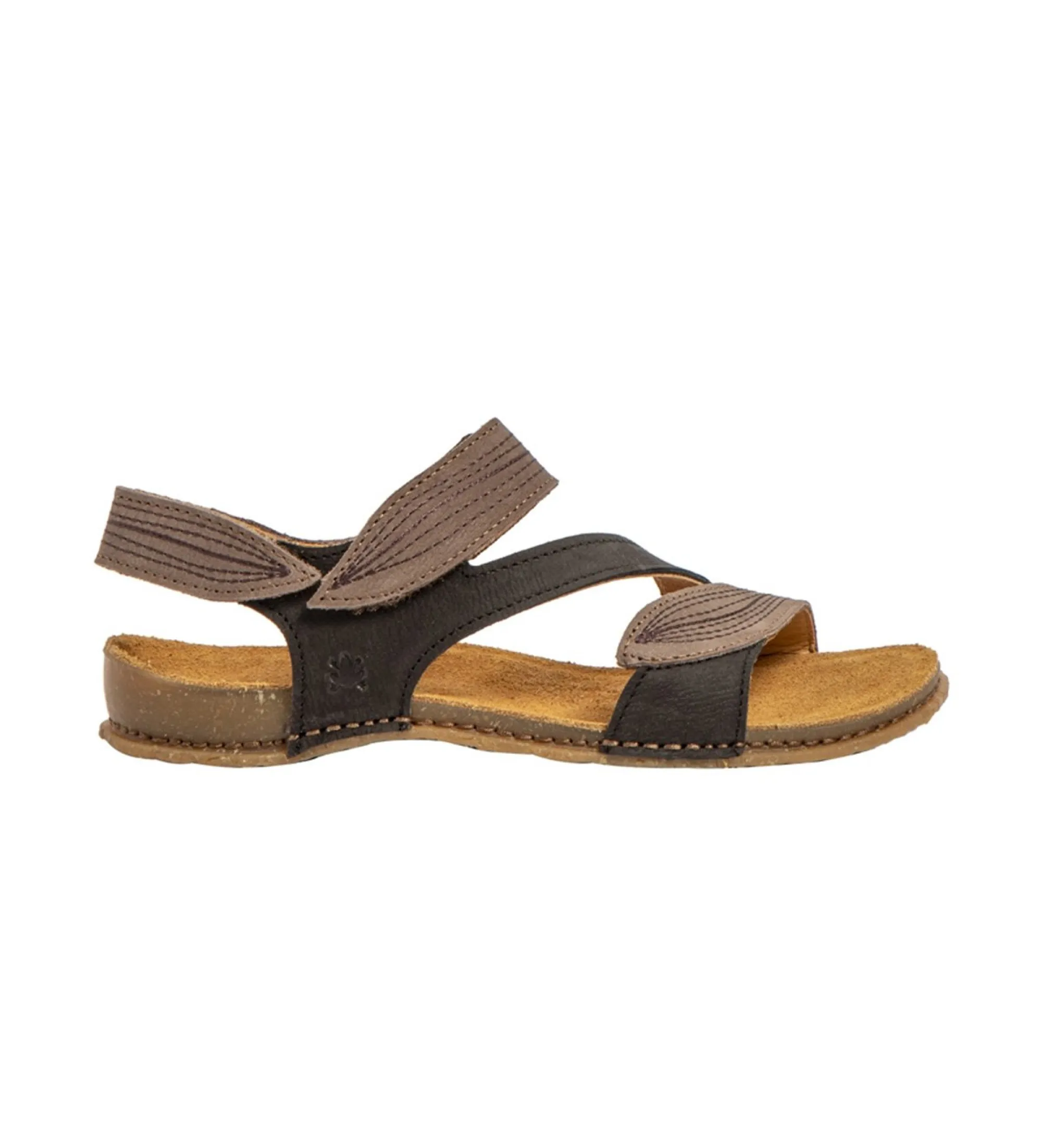 Sandalias de piel 5810S Panglao negro