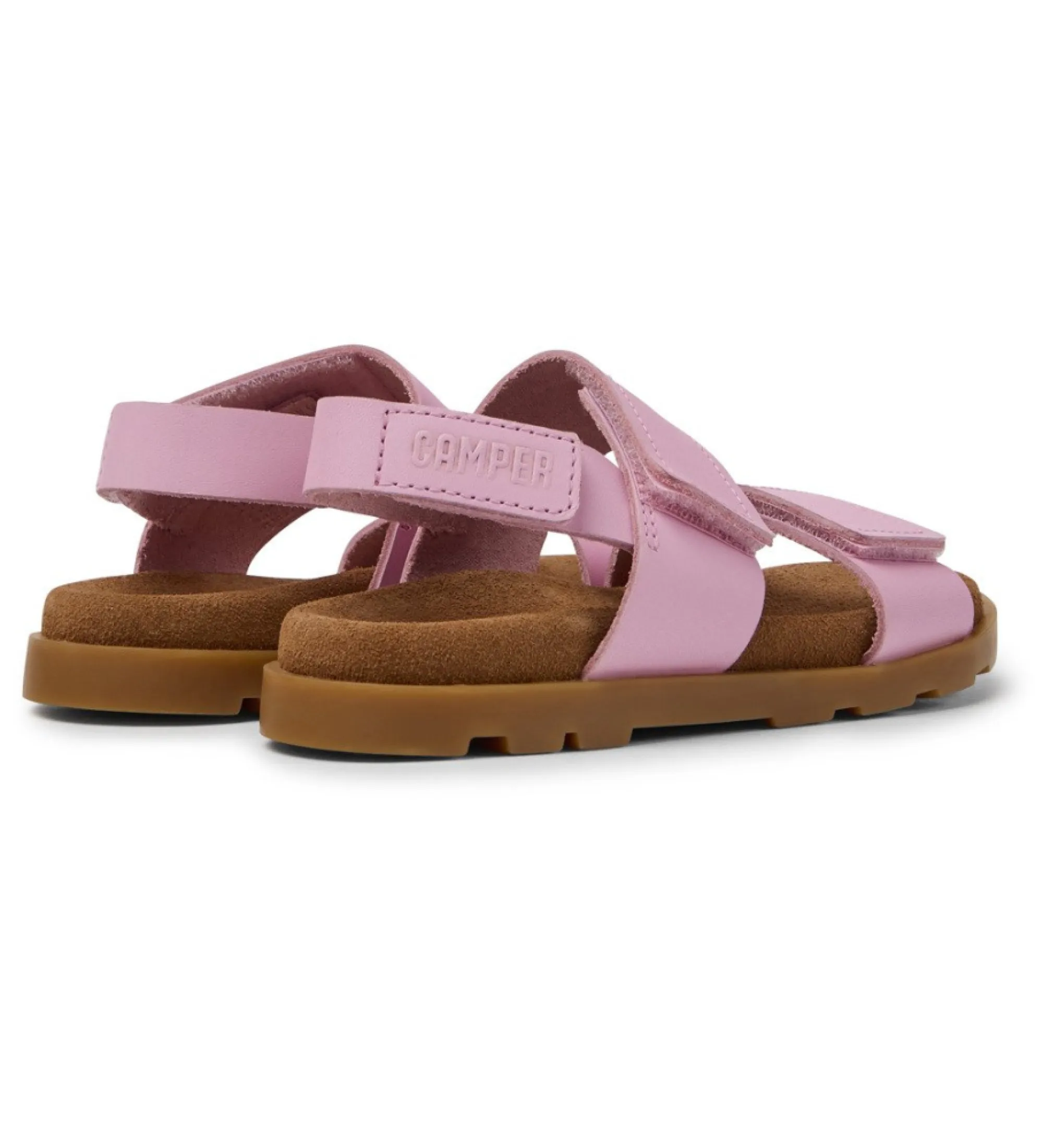 Sandalias de piel Brutus rosa