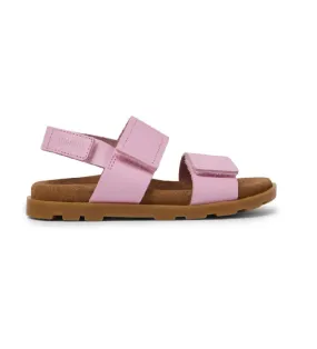 Sandalias de piel Brutus rosa