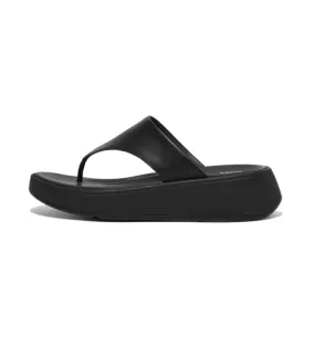 Sandalias de piel F-Mode negro