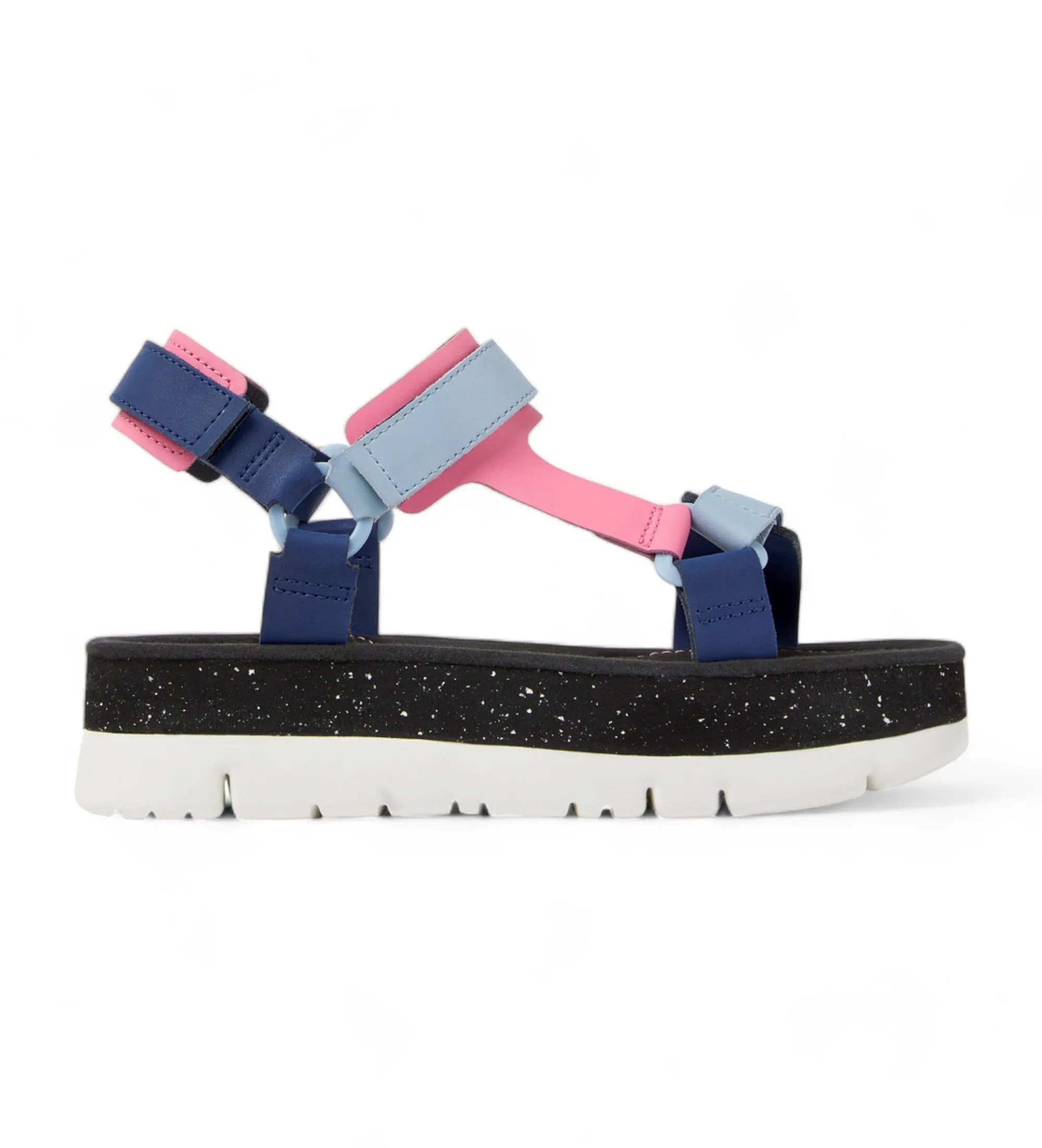 Sandalias de piel Oruga Up multicolor