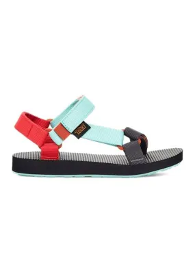 Sandalias Teva Original Universal Azul Y Rojo Kids