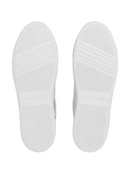 Sandalias Tommy Hilfiger Platform Blanco Para Mujer