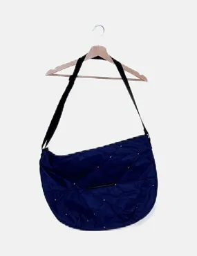 Skunkfunk - SKFK Bolso shopper azul marino acolchado