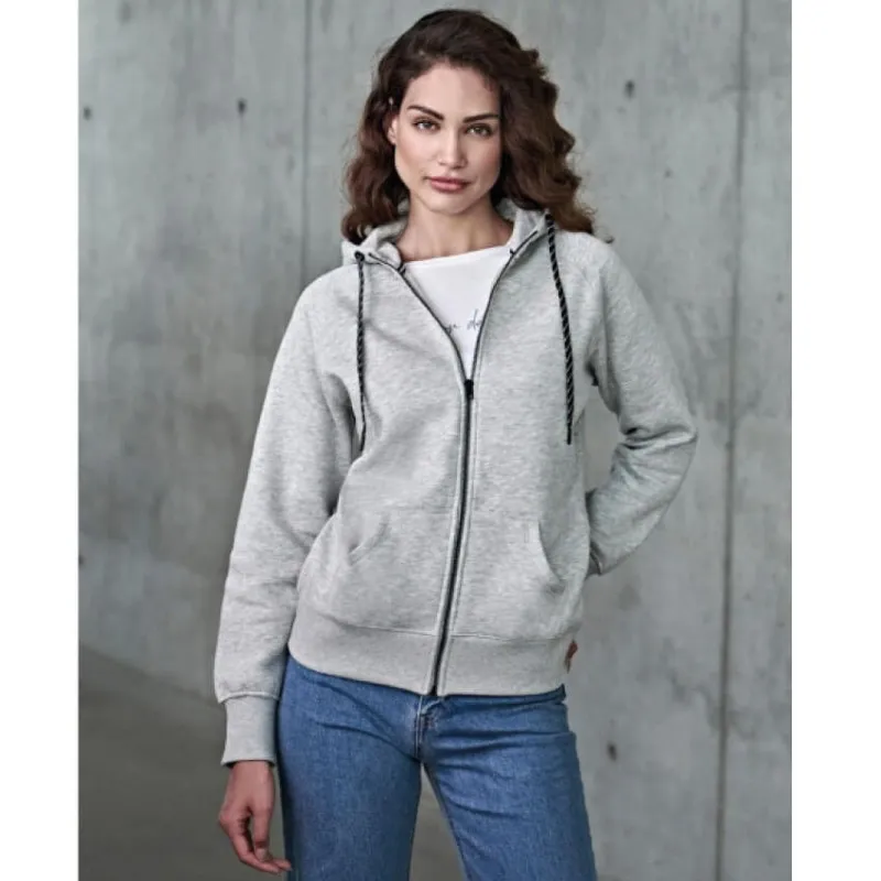 Sudadera capucha y cremallera mujer de Tee Jays