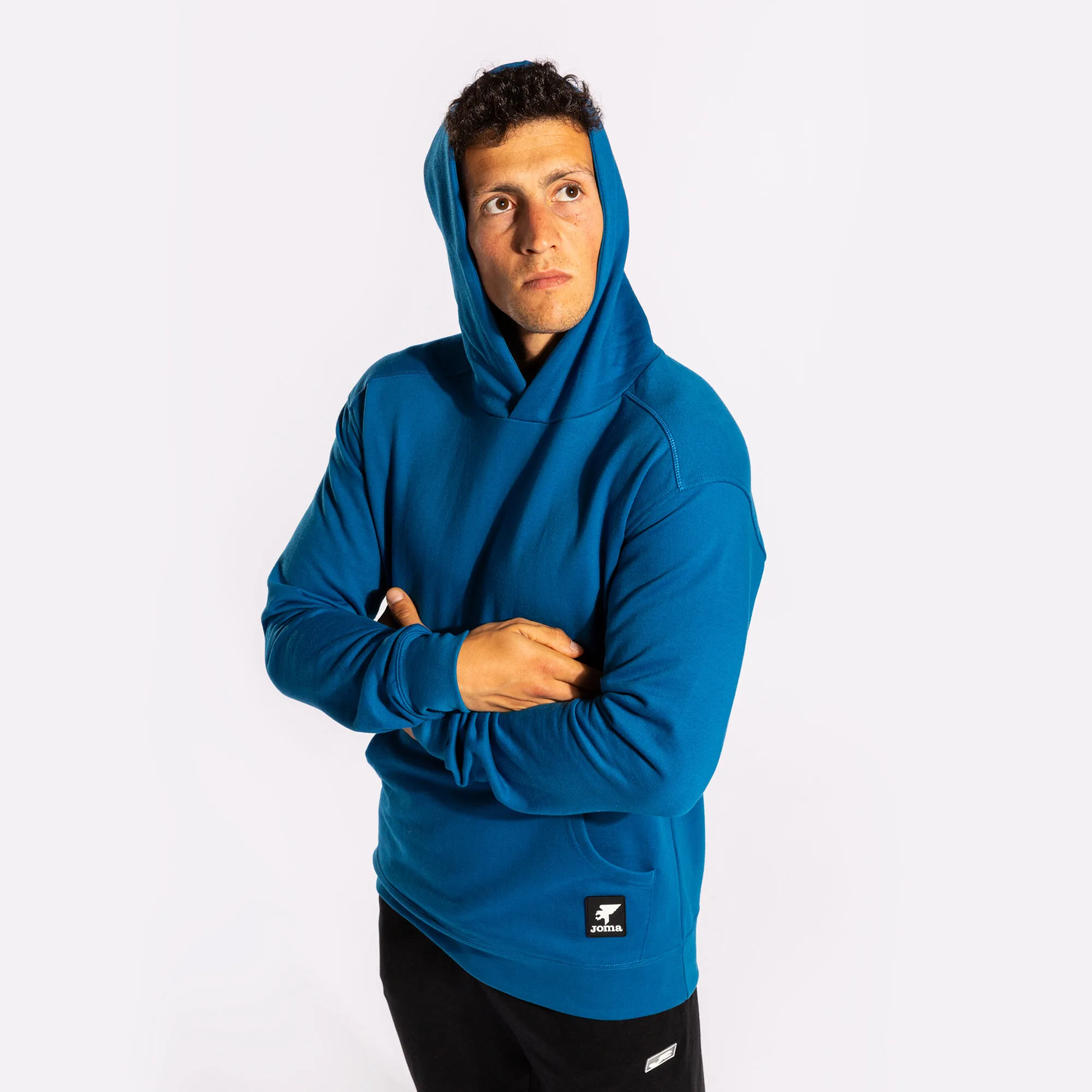 Sudadera con capucha hombre Urban Street azul