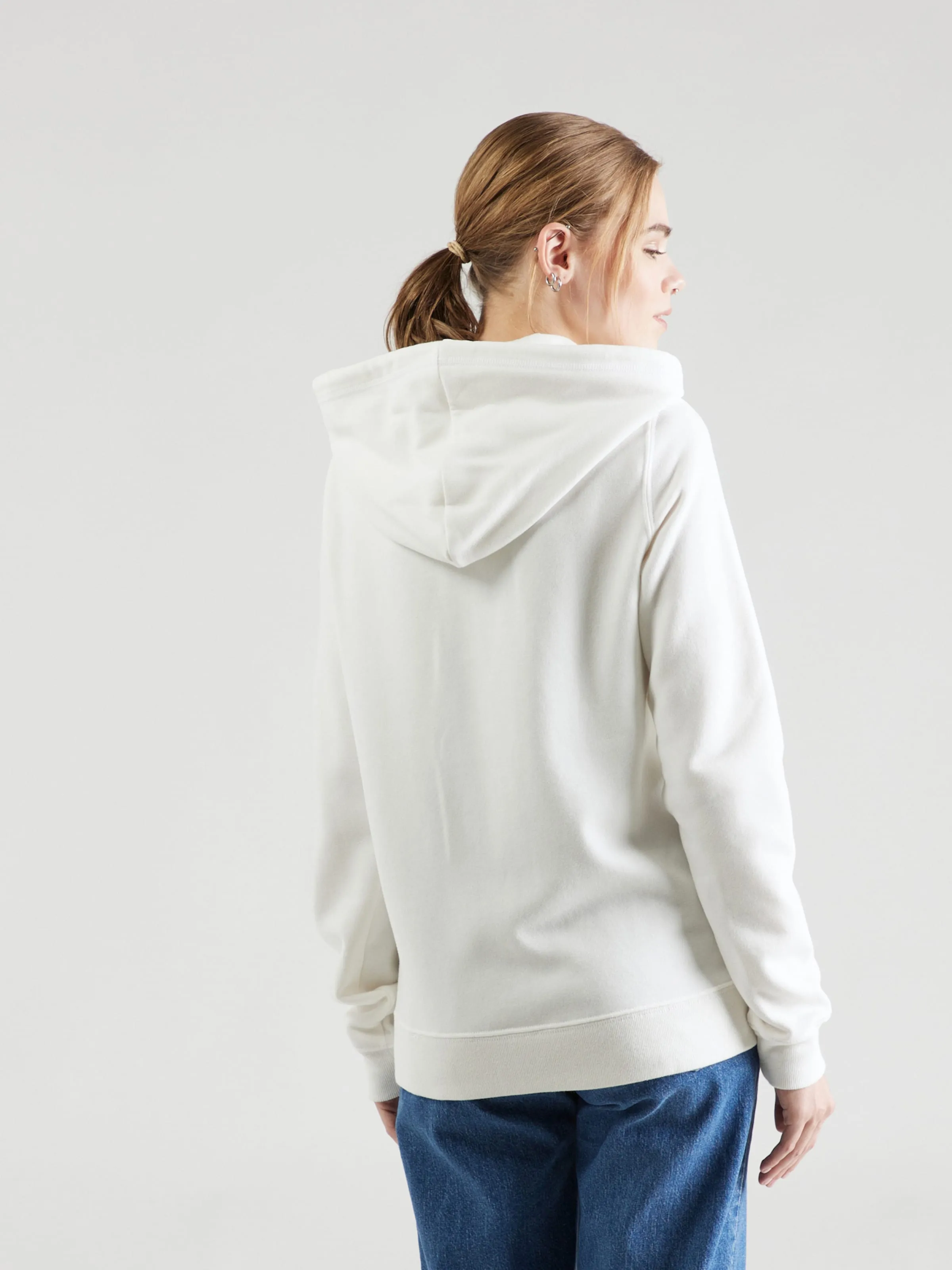 Sudadera con cremallera 'TECH' HOLLISTER en Blanco