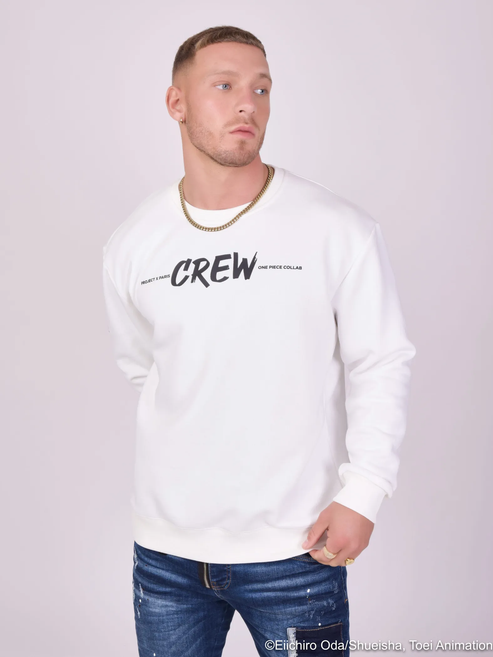 Sudadera de cuello redondo One Piece CREW