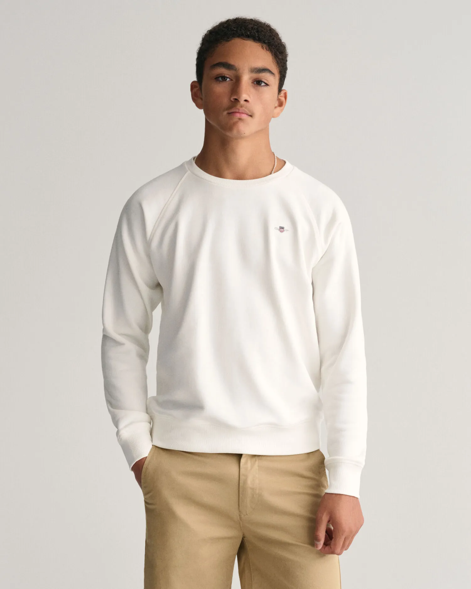 Sudadera de cuello redondo Shield Teens