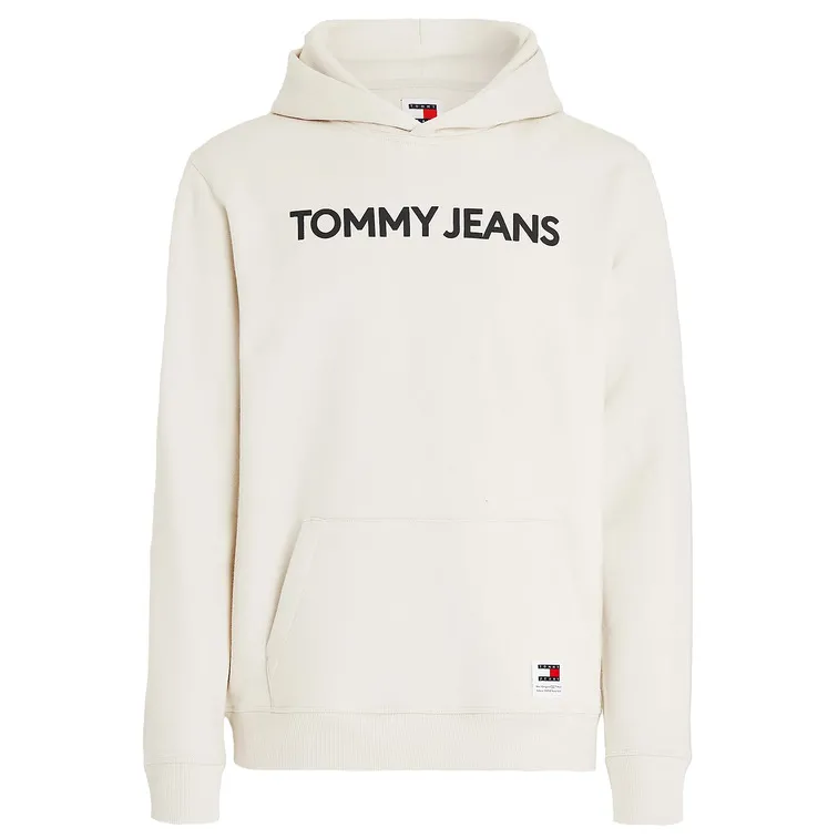 SUDADERA DE FELPA CON CAPUCHA Y LOGO CLASSICS HOMBRE TOMMY JEANS