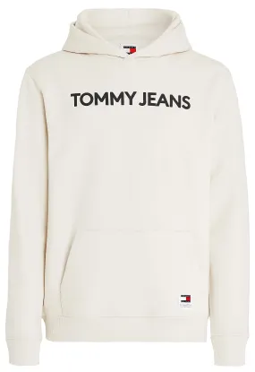 SUDADERA DE FELPA CON CAPUCHA Y LOGO CLASSICS HOMBRE TOMMY JEANS