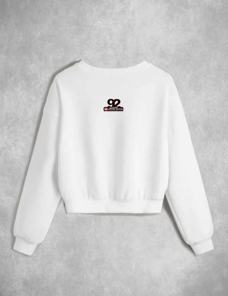 Sudadera de mujer GLORY blanca