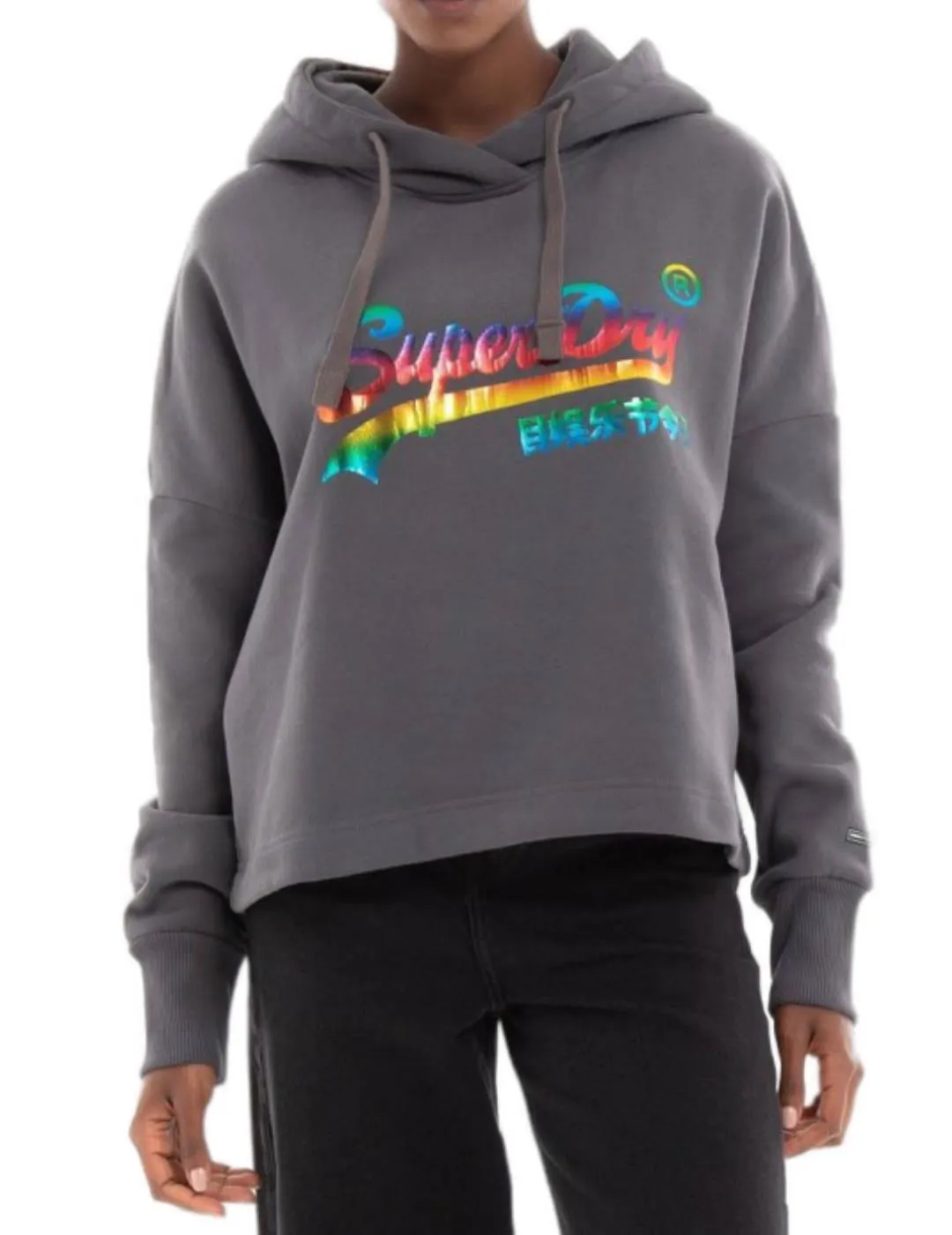 Sudadera Superdry Vintage logo capucha de mujer-b